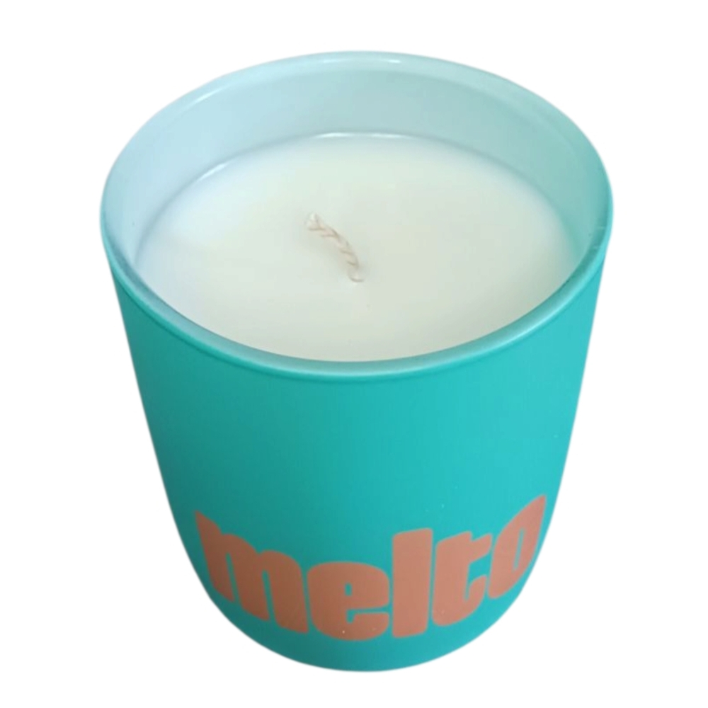 Teal Melto Candle